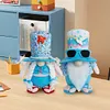 2Pcs Beach Gnomes Plush Cute Shelf Sitters with Weighted Base for Birthday Gifts