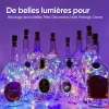 Veilleuse LED pour bouteille en li&egrave;ge DIY