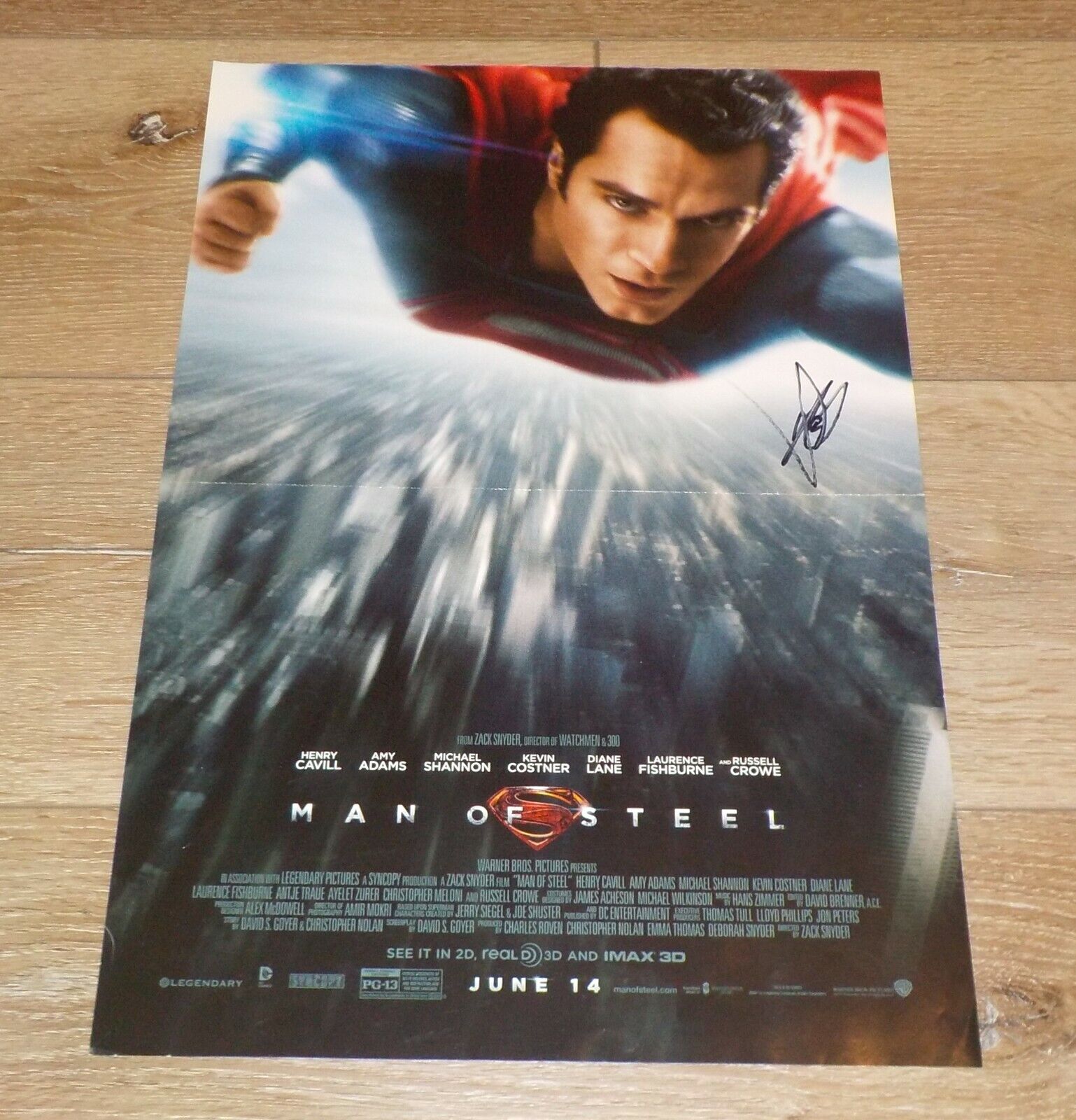 Dylan Sprayberry Signed Autographed Photo Poster painting Poster Actor Man Of Steel Superman