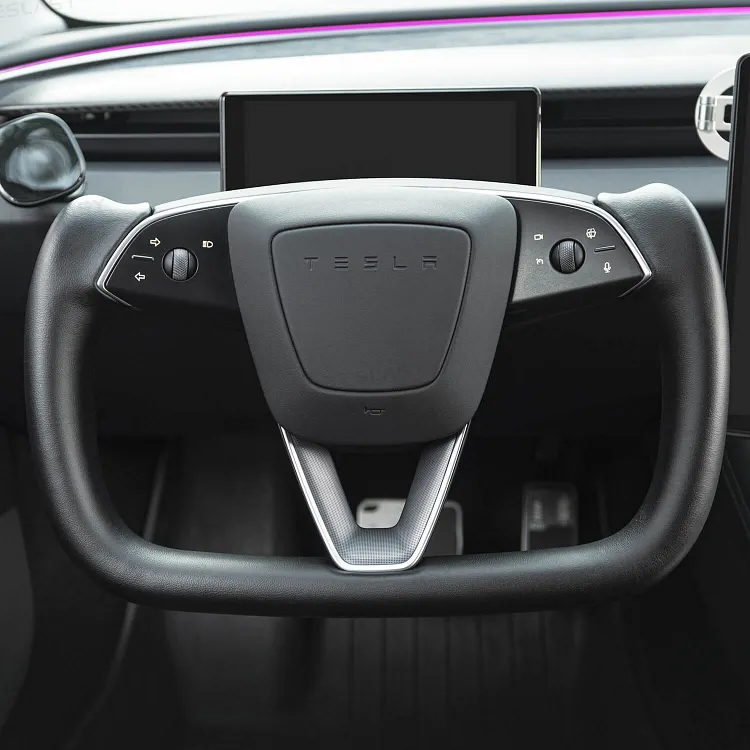 パーツ Tesla Model 3 Highland Yoke Steering Model 3 Highland Premium Yoke Steering Wheel - 350mm Size