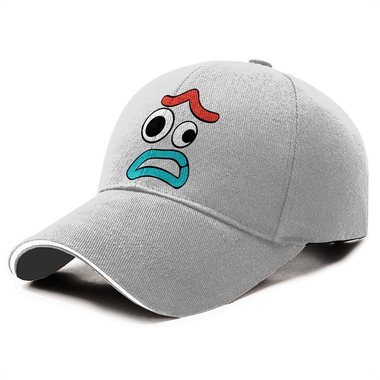 Forky Worried Face, Toy Story Baseball Cap
