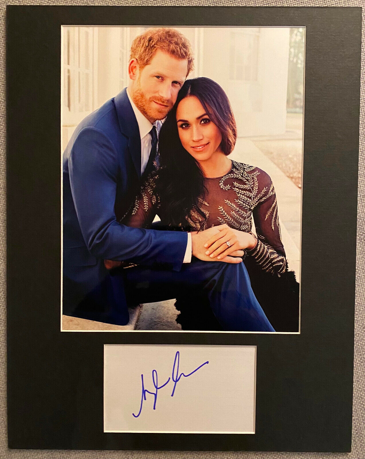 Meghan Markle Signed Autograph Photo Poster painting Display - Prince Harry, Royal Family, RARE