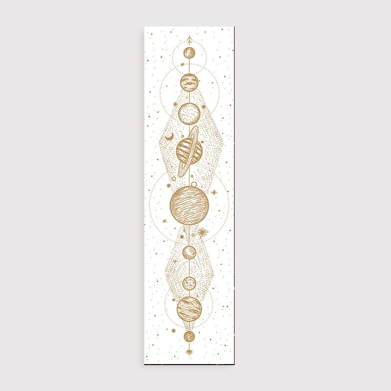 Moon Phase Tapestry Wall Hanging Lunar Eclipse Cycle Psychedelic Carpet Sun Moon Tapestries Bohemian Psychedelic Wall Decoration