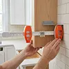 Picture Hanging Tool Magnetic Alignment Ruler with Built in Level Frame Positioning Tool 3 In 1 Fixed Point Balance Rulers for Photo Frames/Wall Decor/Mirrors