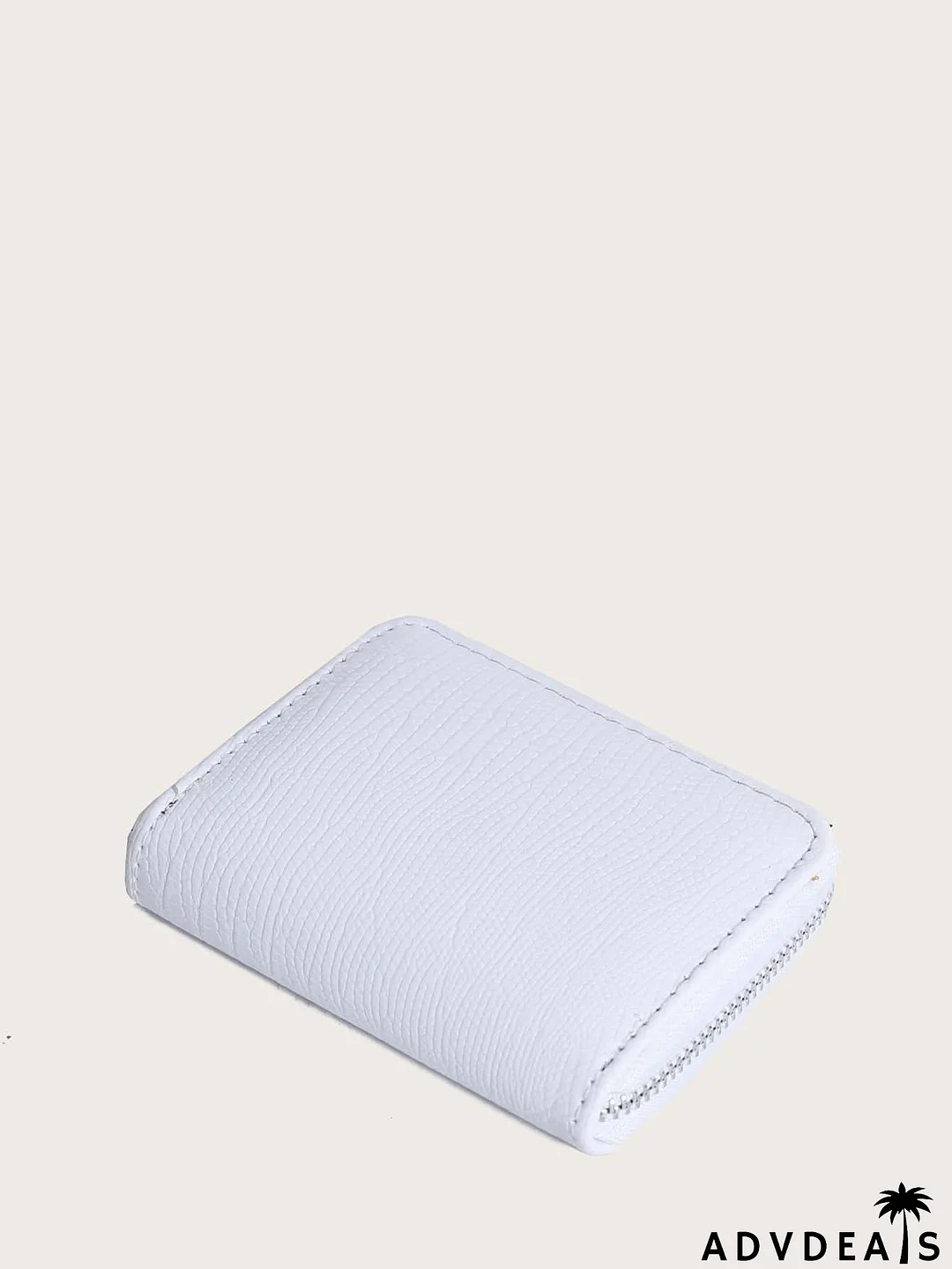Lizard Pattern Zip Around Small Wallet