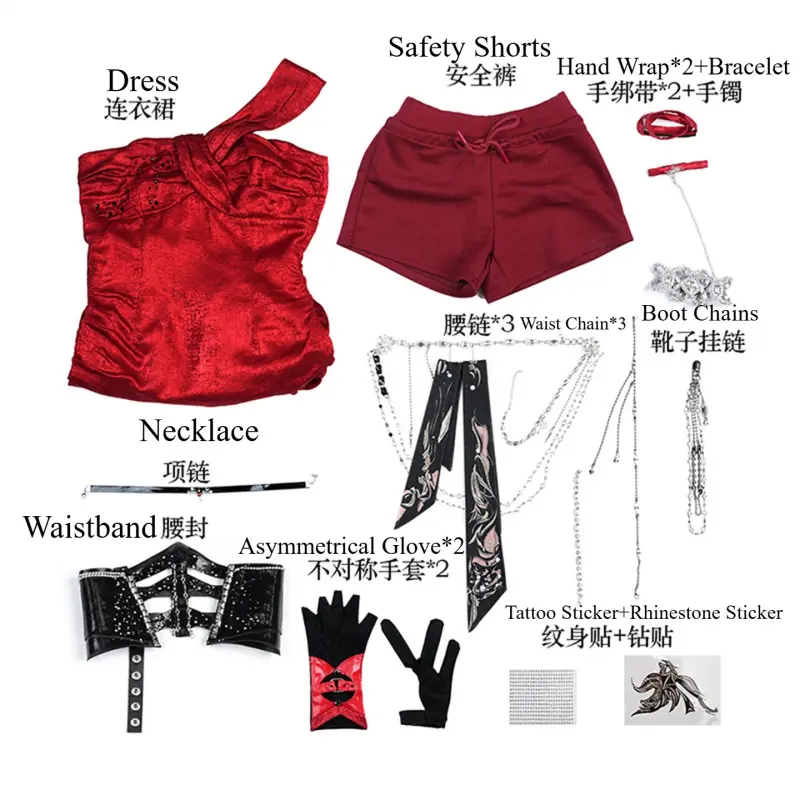 [Wetrose] Pre-Order Love and Deepspace MC Midnight Waltz Dress Game Outfit Cosplay Costume