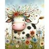 Diamond Painting-DIY Full Round Drill Cow (40*50CM)