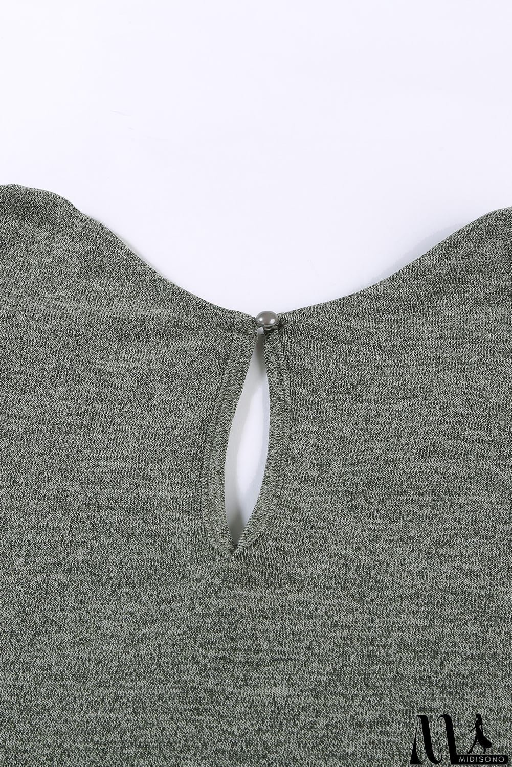 MidiSono - V Neck Tied Drawstring Sleeveless Jumpsuit