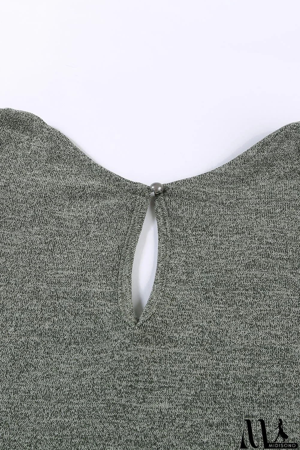 MidiSono - V Neck Tied Drawstring Sleeveless Jumpsuit