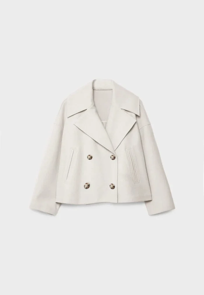 Short double-breasted jackets