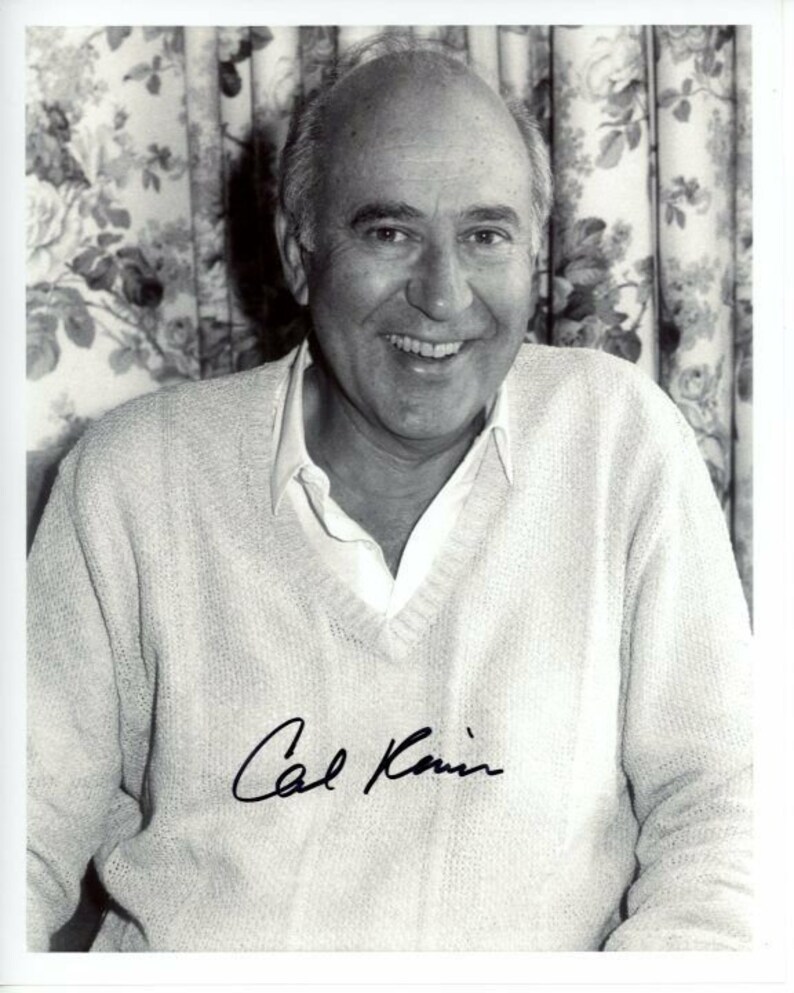 Carl reiner signed autographed 8x10 Photo Poster painting