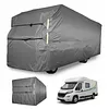 [US Local Warehouse] 420D Oxford Fabric Travel Trailer RV Cover Anti- Trailer Cover for Winter Snow