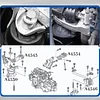 Engine Motor and Trans Mount Set of 4 Compatible with 2006/ 2007/ 2008/ 2009/ 2010 Ho~N~Da Civic 1.8l Automatic Transmission, Replaces # A4530,A4534,A4546,A4543
