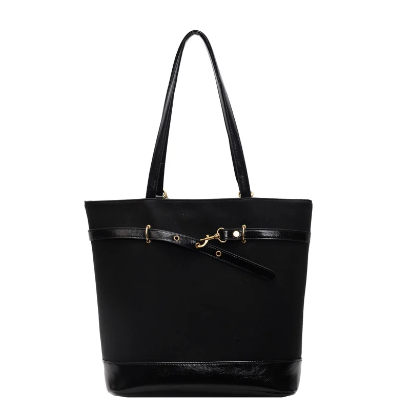 Pongl Pongl Shoulder Foreign Style Bag Female 2024 New Fashion Niche Design Commuter Care Bag Large Capacity Shoulder Bag