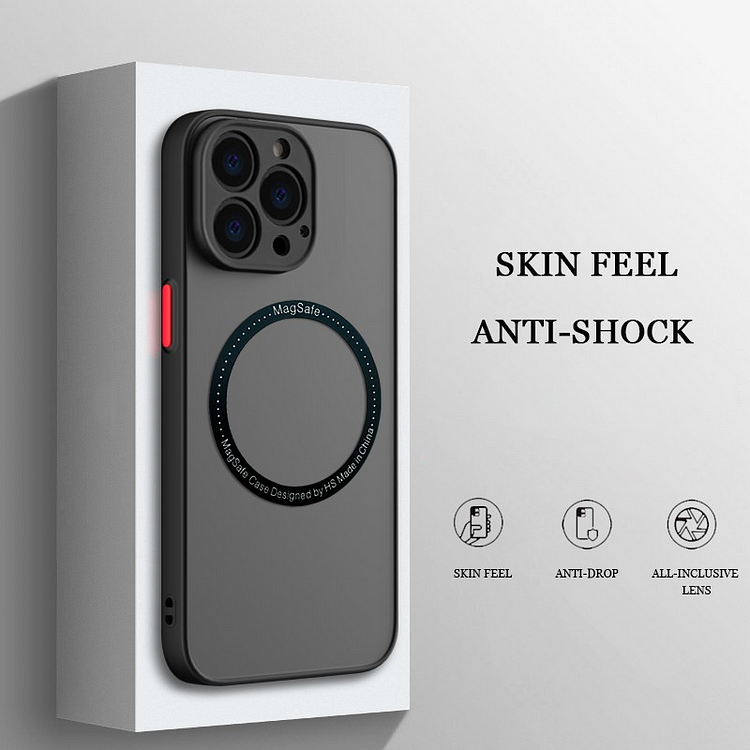 Matte Shockproof PC Magsafe Phone Case