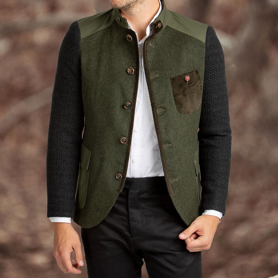 Mens olive green jacket / [viawink] /