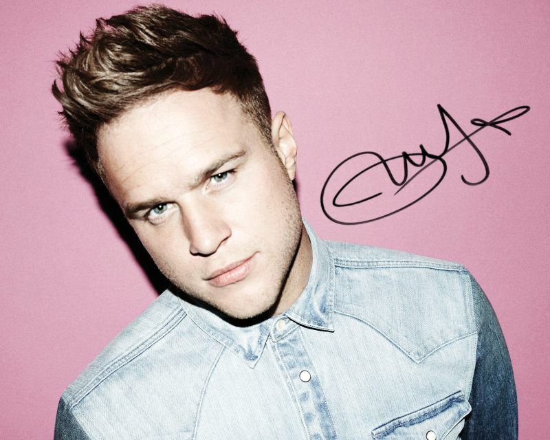 Olly Murs Autograph Signed Photo Poster painting Print