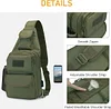 BAIGIO Taktische Brust Pack Militar Sling Rucksack Crossbody Ein Gurt Schultertasche fur Laufen Trekking Wandern Reisen