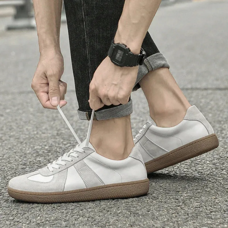 Men's Suede and Leather Trainers &ndash; Alpine Everyday Casual &ndash; view 2