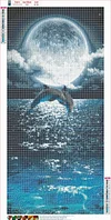 Dolphins - Full Round/Square Diamond Painting(80*40cm)