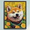 Dog - Full Embroidery 2 Strands 14CT Stamped Cross Stitch - 37*47CM