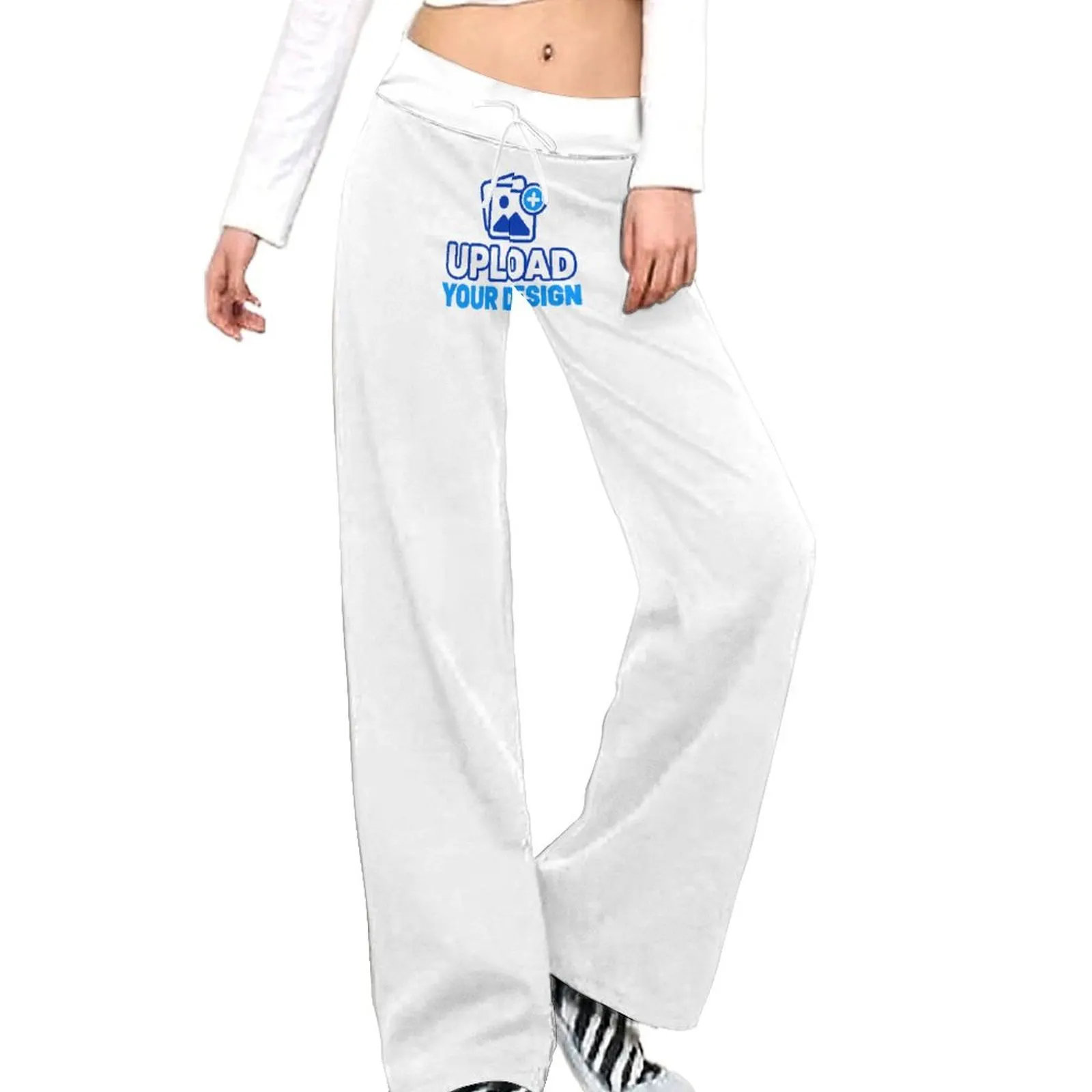 Custom Drawstring Straight-Leg Yoga Pants product image 9