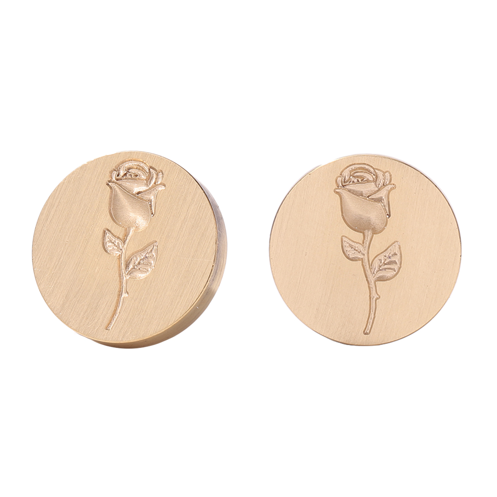 

25mm Rose Waxing Sealing Stamp Head - Wax Seal Stamp, 501 Original