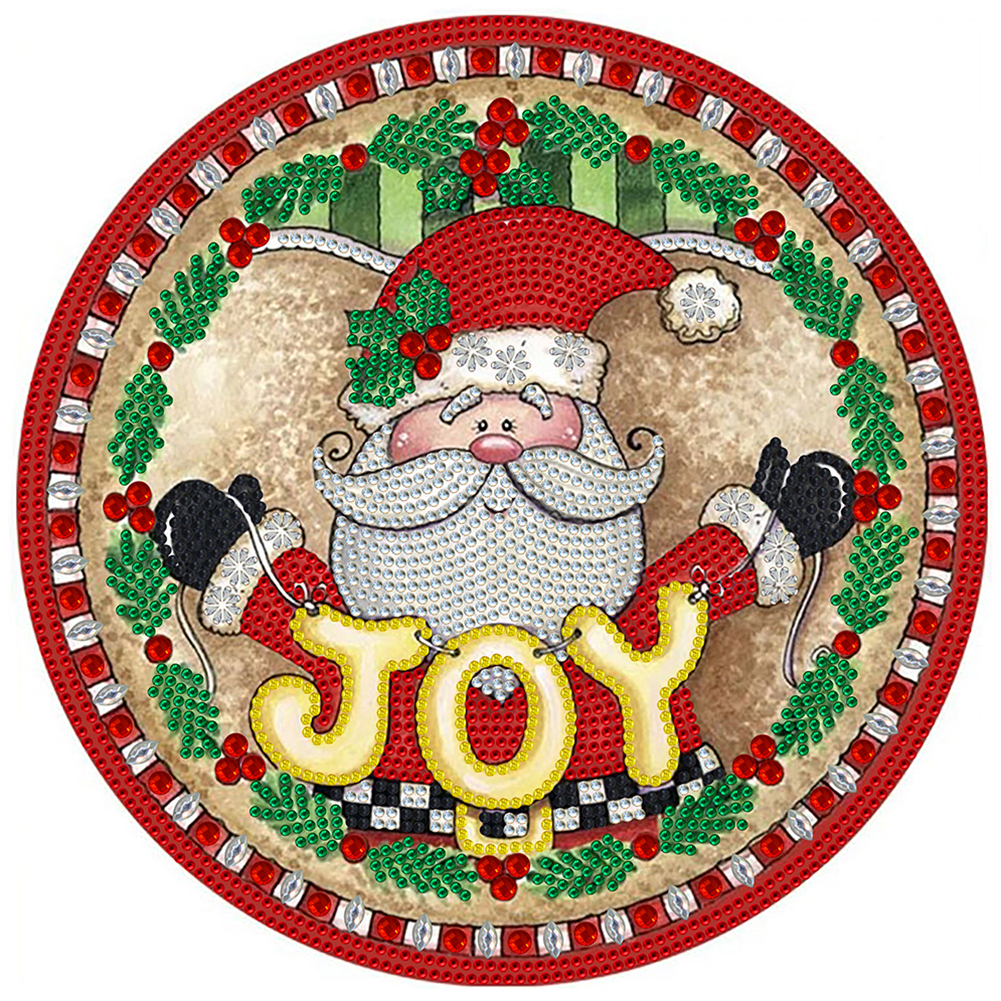 

Santa Claus - Special Shaped Diamond Painting - 30*30CM, 501 Original