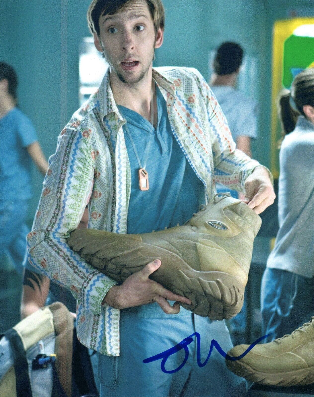 Joel David Moore Signed Autographed 8x10 Photo Poster painting Avatar Grandma's Boy COA VD