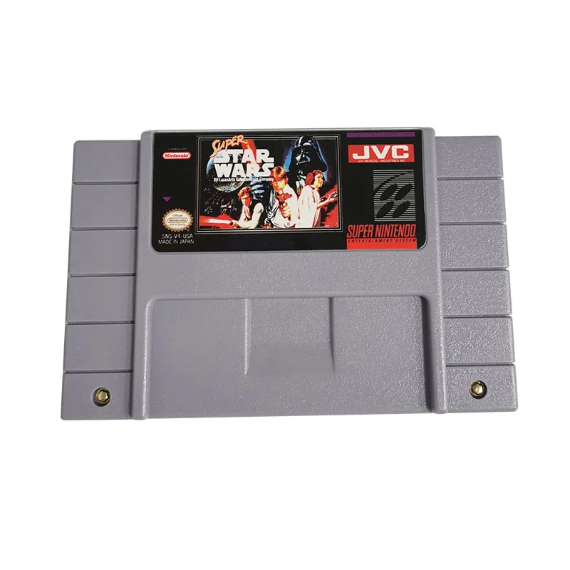 Super Star Wars SNES For Super Nintendo Entertainment System - 16 Bit US Version Game Cartridge
