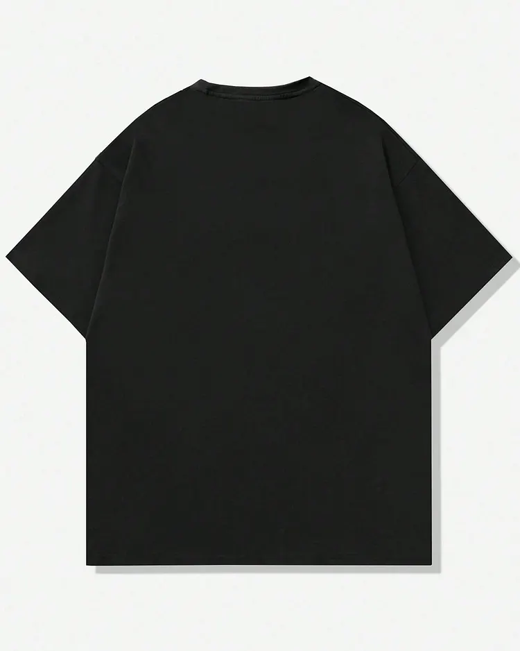 Men's Cotton Knit Short Sleeve T - Shirt with Graphic Print Option