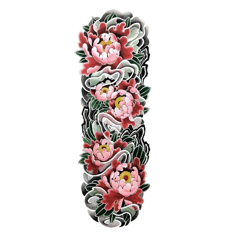 Temporary Fake Tattoo Butterfly For Woman Fashion Women Girl Temporary Paper Sticker Flower Fake Tattoo For Women Waterproof