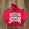 Personalized street style printed hoodie