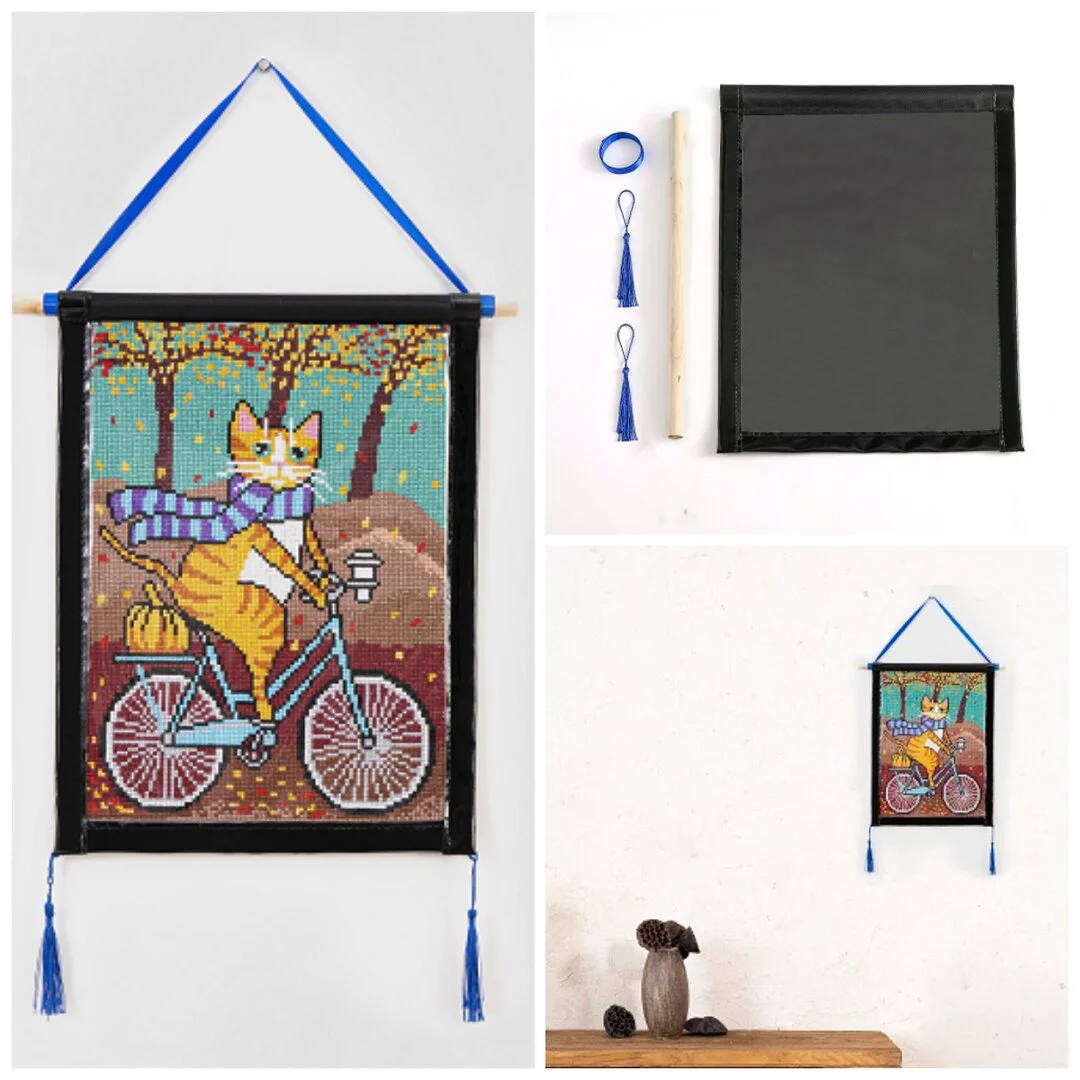 China Factory Rectangle/Square DIY Diamond Hanger Frame Kits, Diamond Art  Frame with Wood Stic k & Hanging Kit for Diamond Poster Photos Picture Map,  including Tassel Pendants, Wood Rod 300x400mm in bulk