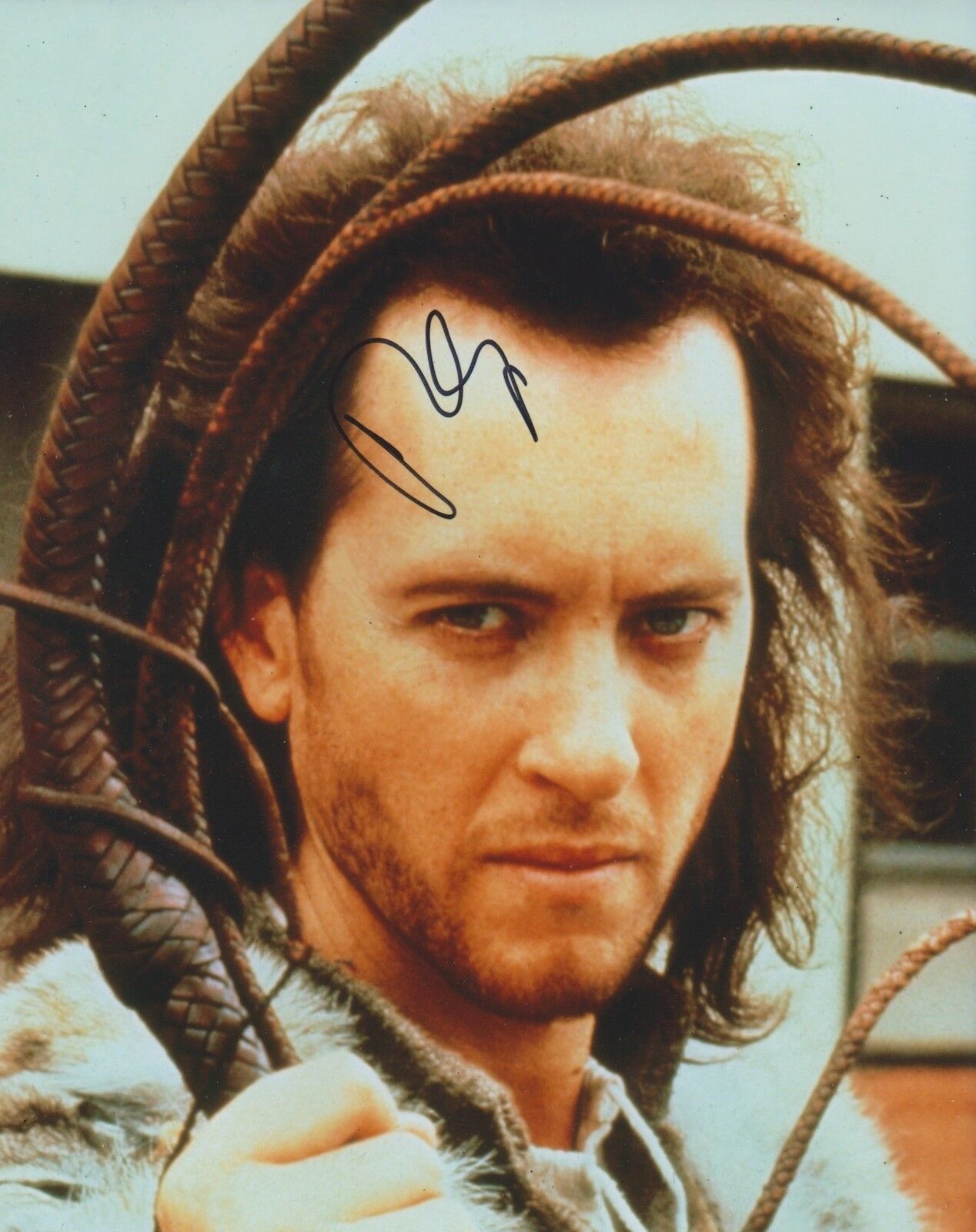 Richard E. Grant Signed Warlock 10x8 Photo Poster painting AFTAL