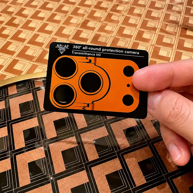 Lens Protector Film with Hidden Stand for iPhone 17