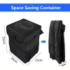 Car Used Trash Can Backseat Hanging Waterproof Folding Storage Bag with Lid