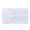 Stylish Plain Colors Elastic Knot Wide Hair Head Bands