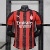 Joyfball 2025/2026 Player Version AC Milan Home Football Shirt 1:1 Thai Quality（The player version jersey is a bit tight, please pay attention to the size selection）