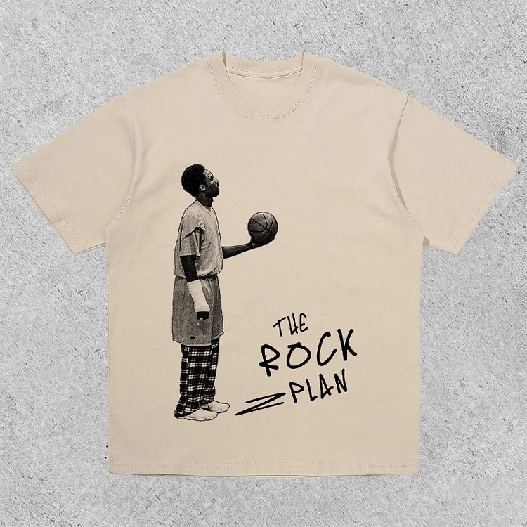 The new ball frame is gone casual street basketball T-shirt