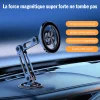 Support de t&eacute;l&eacute;phone de voiture &agrave; ventouse pliable magn&eacute;tique rotatif &agrave; 360 &deg; universel
