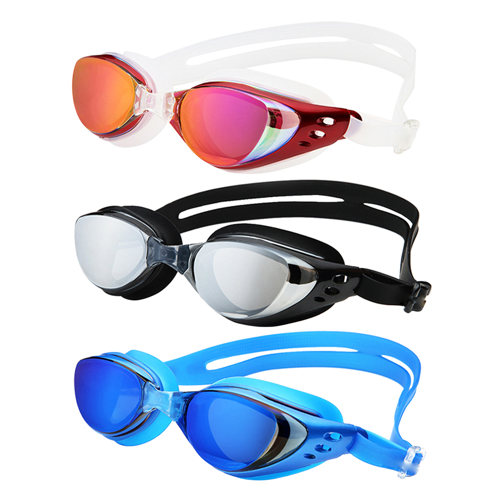 

MC 1200 Pool Swimming Glasses Men Women Anti-fog Swimming Goggles, Blue, 501 Original