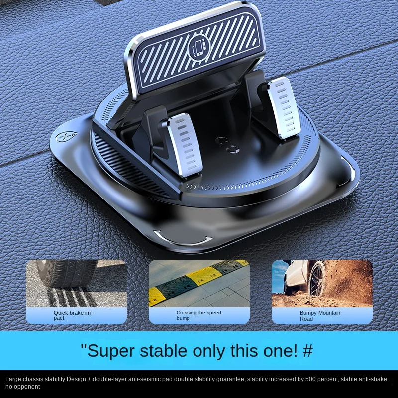 Car dashboard mobile phone holder