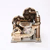 DIY Handmade Track Beads 3D Wooden Mechanical Jigsaw Puzzle Assembly Kit