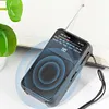 Portable Pocket AM FM Radio Battery Operated Pointer Radio Built-in Speaker