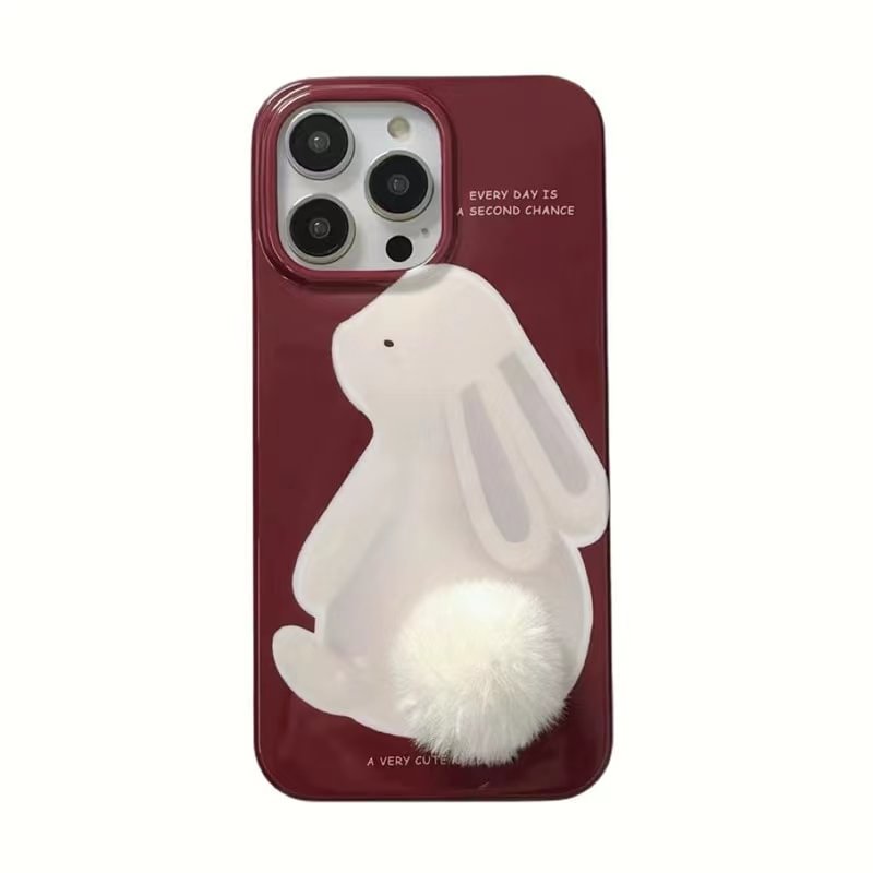 Plush Tail Bunny Phone Case