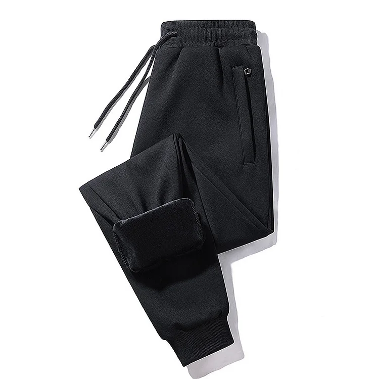 PASUXI New Arrival Style Casual Pants Sports Jogger Stacked Trousers Straight Leg Sweatpants Plus Size Men's Pants huanwei
