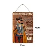 Cowgirl - Wooden Signs - 30*40cm
