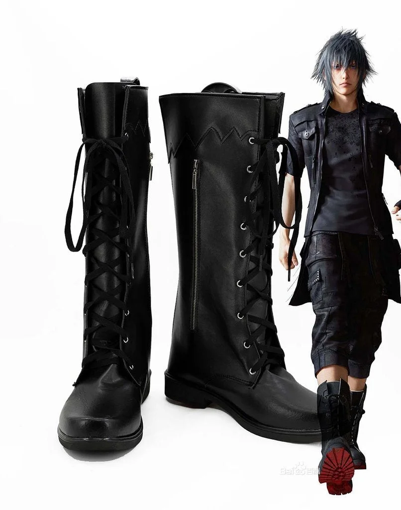 xv final fantasy xv noctis lucis caelum boots cosplay shoes