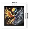 Phoenix-11CT Stamped Cross Stitch 40*40cm/15.75*15.75in tapestrymarket